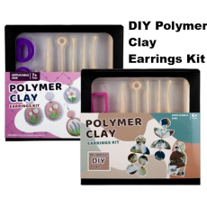 Make your own Polymer Clay Earrings Kit 